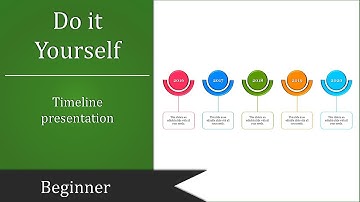 How to make a timeline on microsoft powerpoint