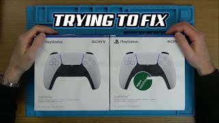 2 x BROKEN PlayStation 5 Controllers from eBay  Trying to FIX