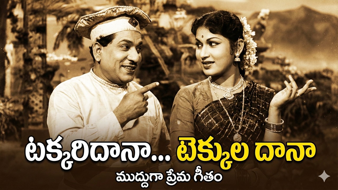 టక్కరిదానా టెక్కుల దానా Takkari Daana Tekkula Daana | Relangi  & Savitri Classic Melody Song Vimala