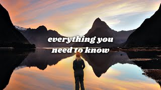 How to travel Milford Sound tips to save you