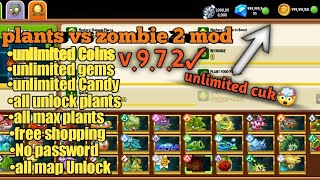 Update,Plants Vs Zombie 2 Mod•Terbaru 2022 No Password screenshot 1