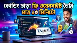 ফ্রিতে প্রফেশনাল ওয়েবসাইট তৈরি করুন | How to Create Free Website Bangla Tutorial 2026