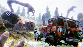 PROSPICE - Haul Cursed Cargo Across a Land of Rotting Gods in this Off-Road Horror Driving Game! screenshot 2