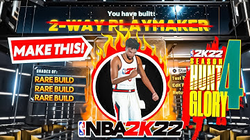 WHY MAKE A 2 WAY PLAYMAKER WHEN YOU CAN MAKE A SIMILAR BUT RARE VERSION ON NBA 2K22!
