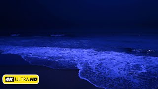 Tranquil Ocean Sounds Perfect Waves For Deep Sleep & Meditation  4K Video