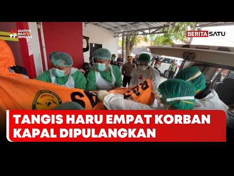 Empat Korban Kapal Tenggelam Asal Jatim Dipulangkan
