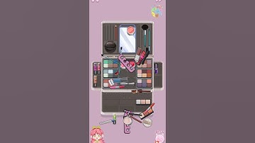 Perfect Tidy 🤢 Level 6 - Rearrange the makeup box 💄 Gameplay Walkthrough 🥭 #perfecttidy