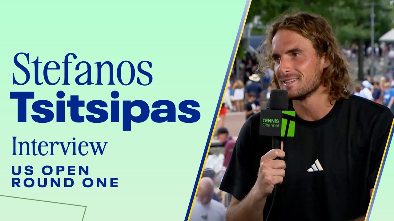 Stefanos Tsitsipas steals a bit of confidence from Arthur Fils in round one 💪 | 2026 US Open