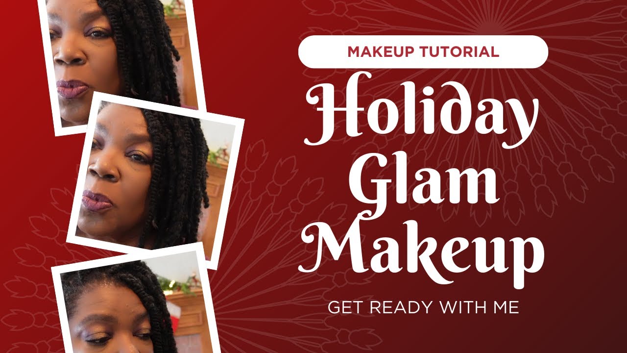 Holiday Slay Let's Get Glam Get Ready With Me Makeup Tutorial