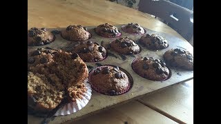 Oat bran muffin
