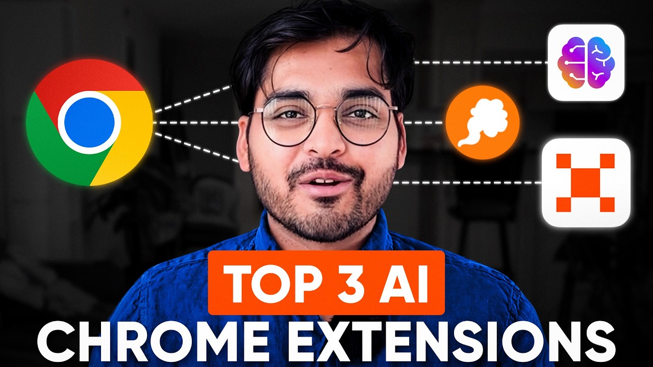 3 AI Chrome Extensions You NEED To Try - YouTube