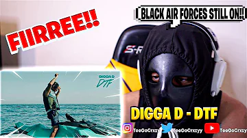 UK WHAT UP🇬🇧!!! I RESPECT THE VERSATILITY!! Digga D - DTF (Official Video) (REACTION)