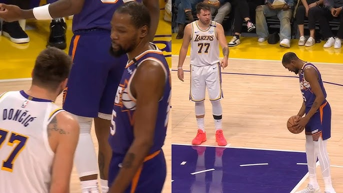 Luka Doncic and Kevin Durant joking with each other while mic'd up 😂 - YouTube