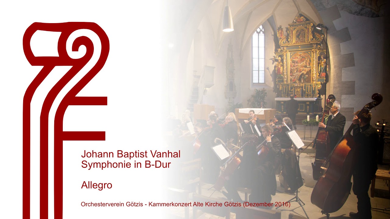 Johann Baptist Vanhal - Symphonie in B Dur - Allegro