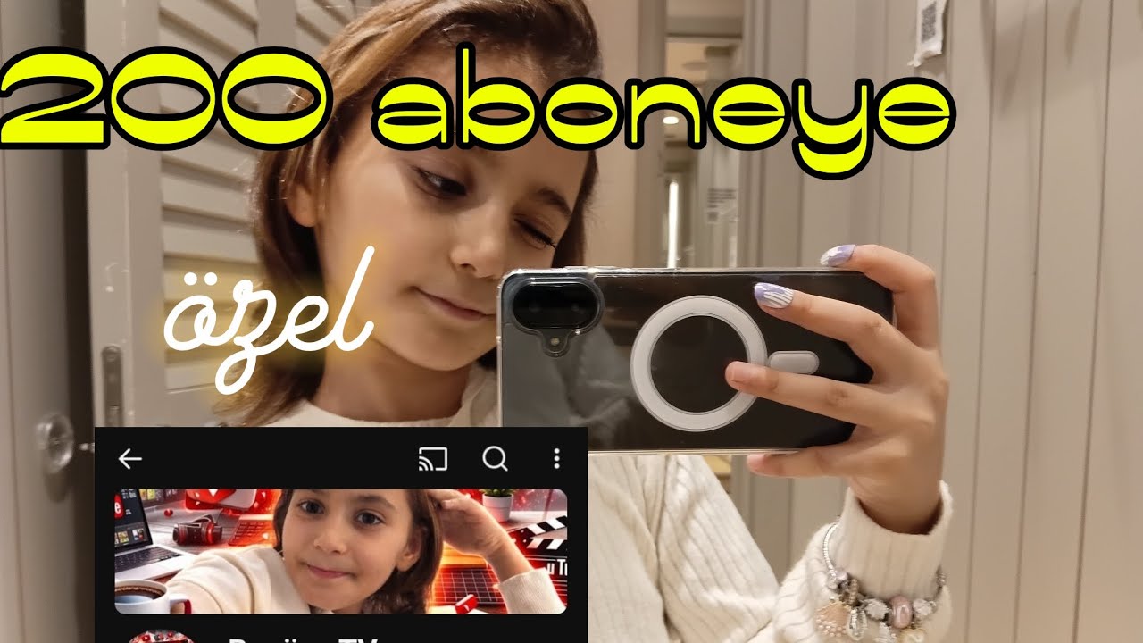 200 abone ye özell