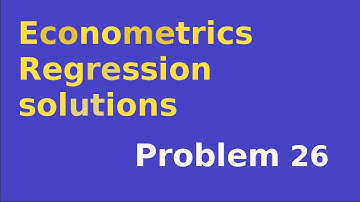 #26 Multicollinearity - what is it; impact on least squares(OLS)
