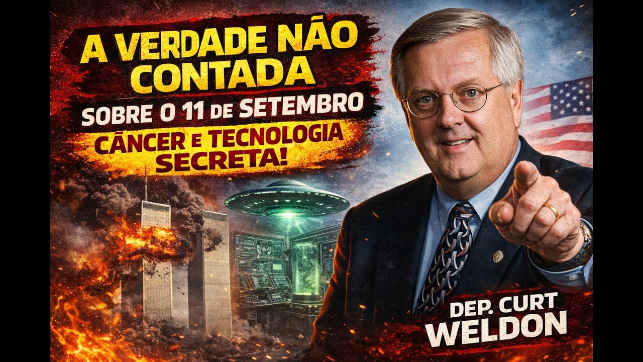 A Verdade Não Contada Sobre o 11 de Setembro, Câncer e Tecnologia Secreta! Deputado Curt Weldon