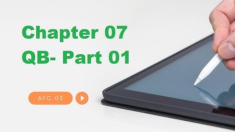 AFC 03 Quantitative Method QB CHAPTER 07 PART 01