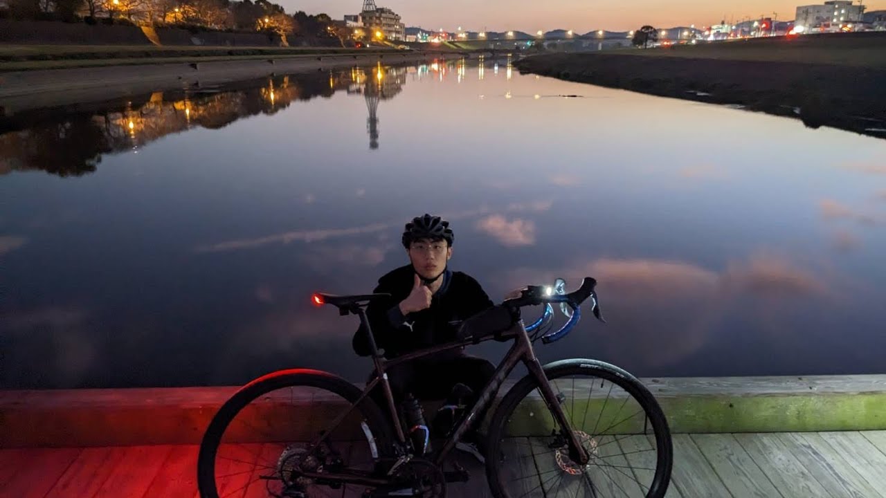 【直方〜宗像】遠賀川沿い・響灘沿いをサイクリング