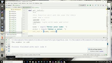048 -Return tuples from functions