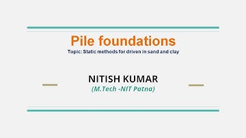 Pile Foundation Part 2