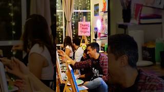 Date Night Done Right! Sip, paint, and create unforgettable memories together at TIME TO PAINT NYC！