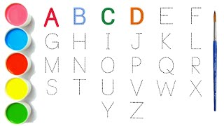 Huruf A-Z Bahasa Inggris | Menggambar dan Belajar untuk Anak-anak