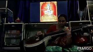 Shyamala Navarathri samarpanam.  Mathangi Maragathangi...