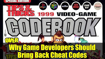 Why Game Developers Should Bring Back Cheat Codes