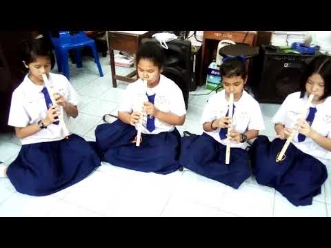 อนุบาลตรัง ชุมนุมดนตรี ปฏิบัติขลุ่ยเพียงออ ลาวจ้อย
