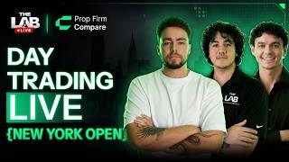 The Lab Live | TRADING PROPS LIVE FOR NEW YORK SESSION W/Kane, Alex, Leo