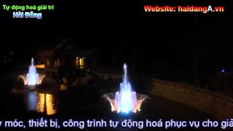 Nhạc nước, Đài phun nước nghệ thuật, ở Quảng Ninh, Hải Phòng, Hà Nội