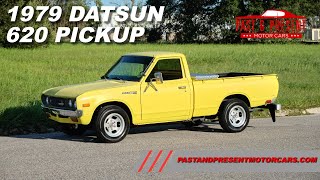 1979 Datsun 620 Pickup Yellow Manual 361962 - YouTube