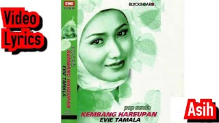 Evie Tamala | Asih | Video Lyrics | Kembang Hareupan