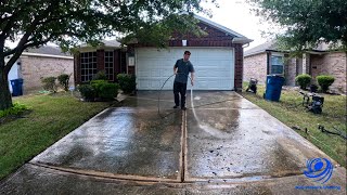 We SURPRISED This Sweet Lady With A DRIVEWAY TRANSFORMATION