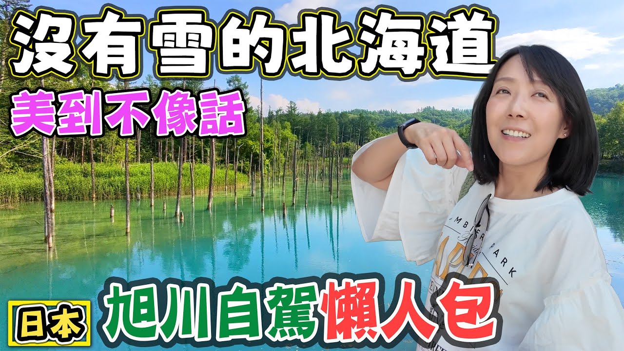 【沒有雪的北海道 美到一個不像樣2】旭川動物園 美瑛 拼布之路 青池 白鬚瀑布 白金溫泉 十勝岳
