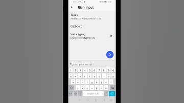 How to enable or disable voice input in Huawei keyboard