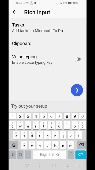 How to enable or disable voice input in Huawei keyboard