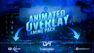 HOW TO MAKE ANIMATED GAMING OVERLAY ON ANDROID | KINEMASTER | WITHOUT PS TOUCH |  FREE OVERLAY PACK