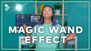 Magic Wand Light Effect | Wondershare Filmora X Tutorial