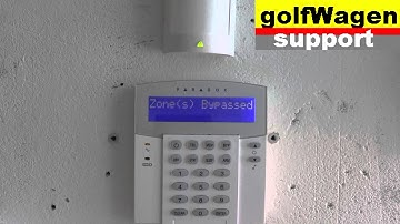 How to bypass alarm system Paradox SP5500