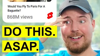 MrBeast's GENIUS Adivce For SHORTS and TIKTOK creators