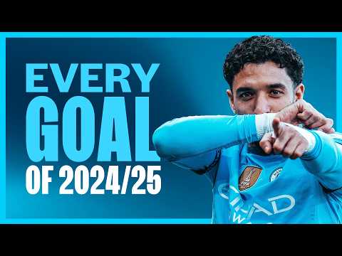 Thumbnail for Every Man City goal of 2024/25 | 130 goals in all competitions!
