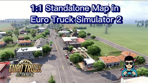 How to setup 1:1 Standalone Map in Euro Truck Simulator 2 | Full Beginner Tagalog Tutorial