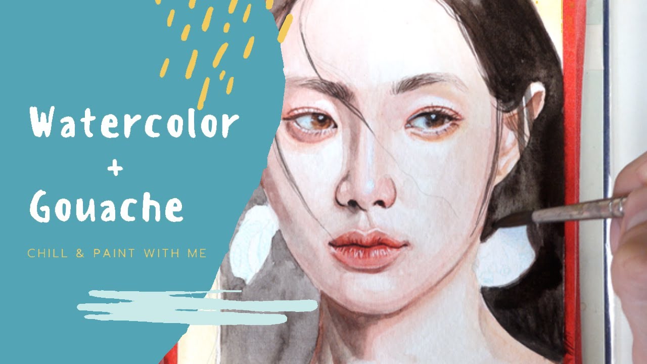 Painting with Watercolor & Gouache YouTube