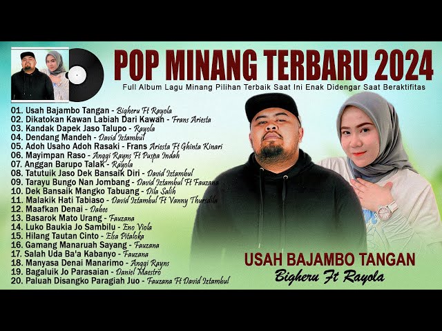 Bigheru Ft Rayola - Usah Bajambo Tangan - Lagu Pop Minang Terbaru 2024 Enak Didengar class=