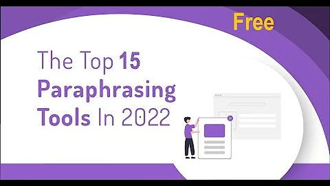 Top 10 Paraphrasing Tools for Online Content | Free and Paid