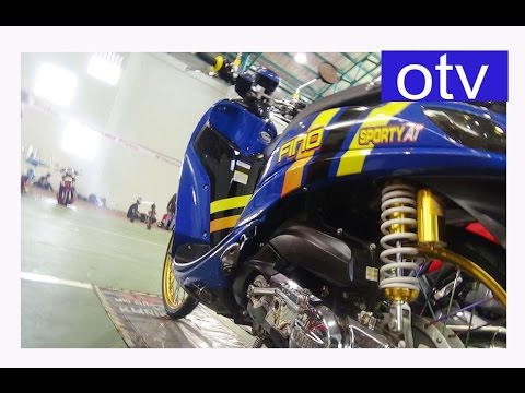  modifikasi Yamaha Fino fashion Advance motor kontes BOP 