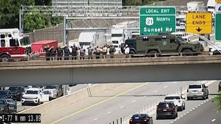 Procession held for U.S. Marshal