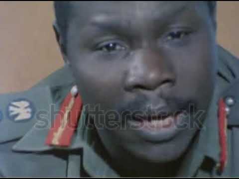 Lft Jan Obasanjo tare da Andrew Young a shekarar 1977
